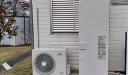 太陽熱温水器のお湯をエコキュートに接続しました！